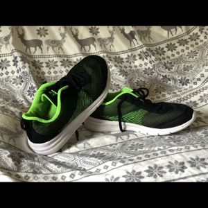 3 pairs of size 4 boy shoes.